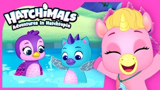 The Discovery of the Magical Mermals! 🧜🏼‍♀️ | Adventures in Hatchtopia Part 5 | Cartoon for Kids
