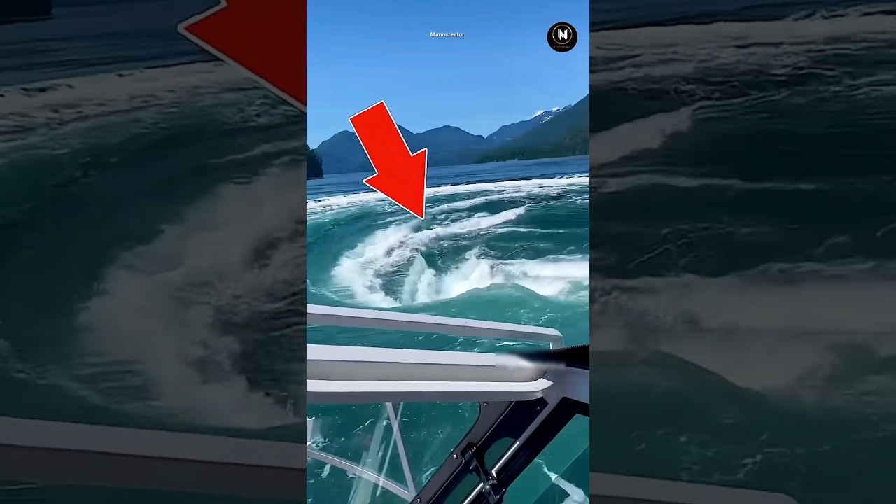 Biggest Whirlpool in the world 🌍😱 