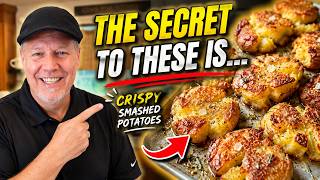 The Crispiest Smashed Potatoes You'll Ever Make / The Secret to Perfect Crispy Smashed Potatoes