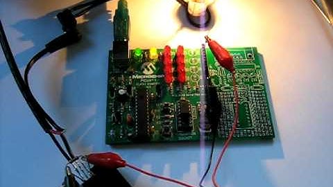Microchip PIC 12F675 and IRFZ44N MOSFET