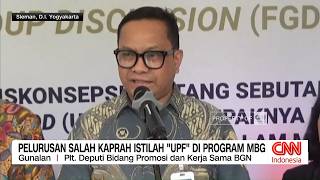 Pelurusan Salah Kaprah Istilah upf Di Program Mbg