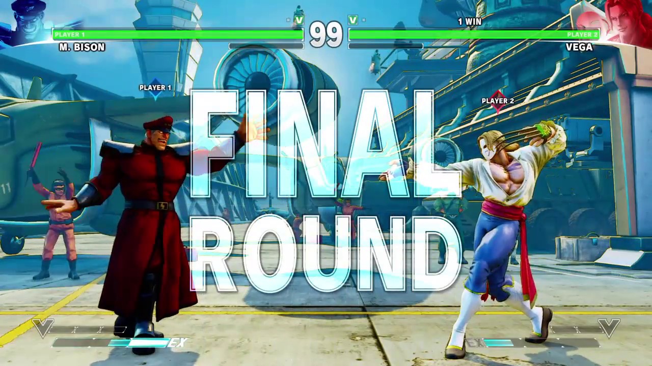 STREET FIGHTER V - M Bison vs. Vega