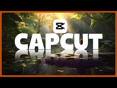 How to Create a Mirror Text Reflection Effect in CapCut PC | Mask & Feathering Tutorial