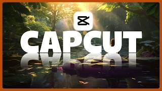 How to Create a Mirror Text Reflection Effect in CapCut PC | Mask & Feathering Tutorial