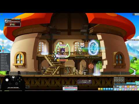 How to use Maplestory's native controller support