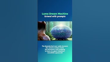 Luma Dream Machine clip made by extending and re-prompting #ai #lumaai #dreammachine