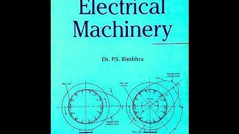 EXAMPLE 5.46--(Synchronous Machine)Electrical Machinery by P. S. Bimbhra