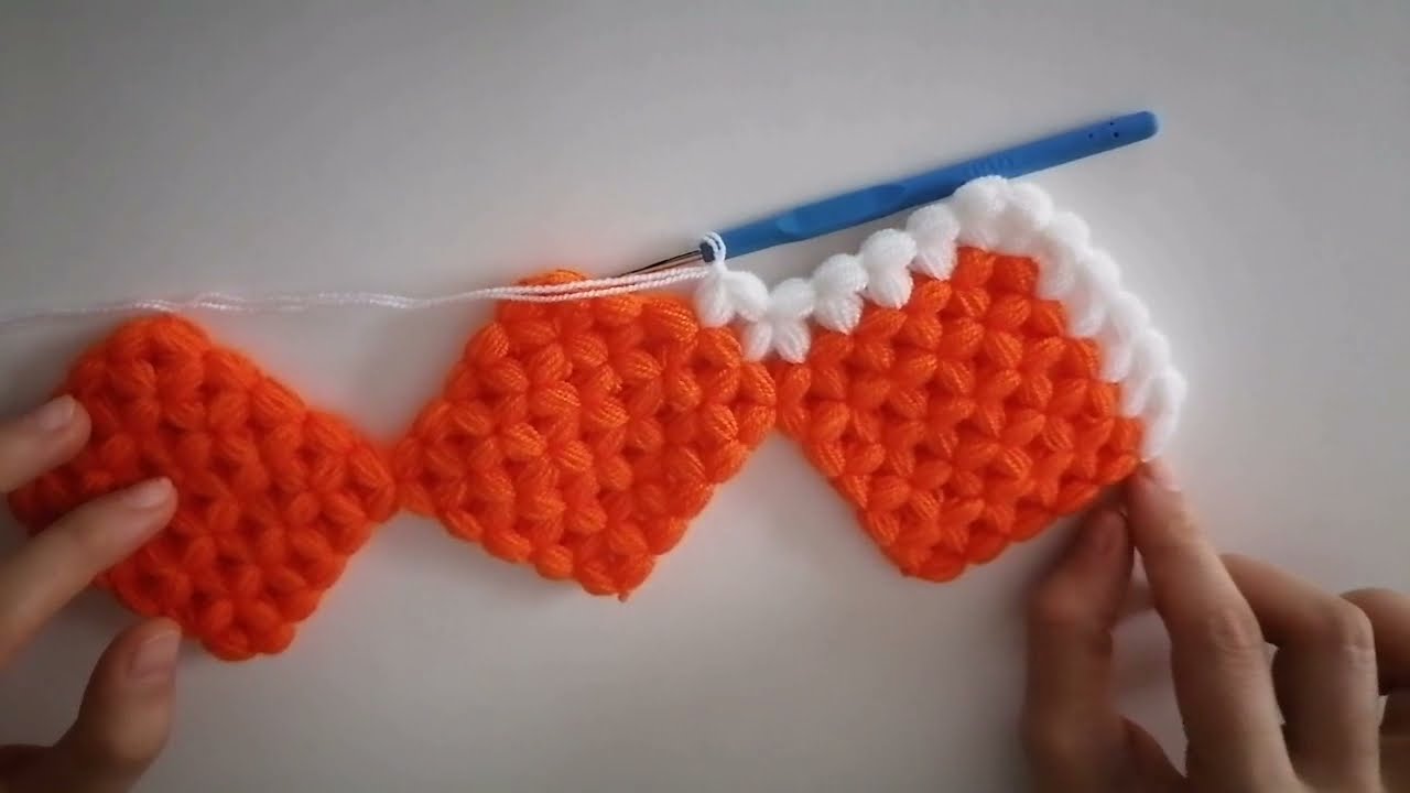 Kare lif modeli 🧵 güzel ve kolay bir lif modeli 😊🎀