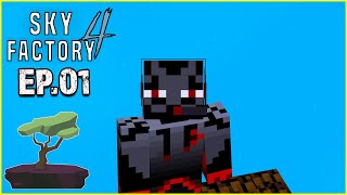 Sky Factory 4 - Ep.01: My Very First Sky Block Adventure Ever!