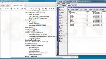06  MTCNA Lecture No 06 MikroTik RouterBOOT Firmware Upgrade
