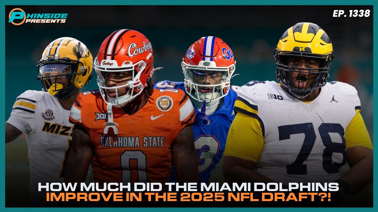 How Much Did The Miami Dolphins Improve In The 2025 NFL Draft?! - YouTube