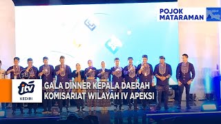 KEDIRI - Gala Dinner for Regional Heads of APEKSI Regional Commissariat IV