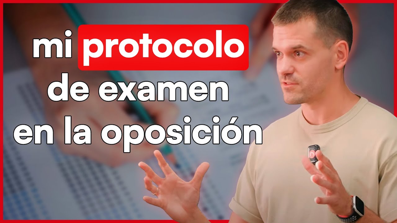 Mi Protocolo para el Examen de la Oposición (David Fuentes)