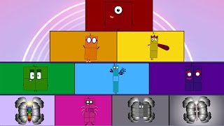 Uncannyblocks band but Different (1SD -10SD ) but Normies