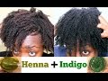 Natural Hair Dye DIY Henna & Indigo For Black Hair from Start To Finish Gray Hair dye