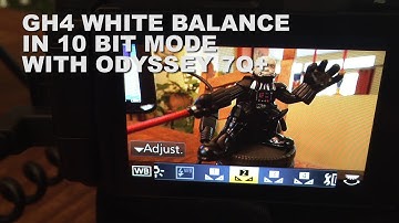 GH4 10 bit Output To External Recorder