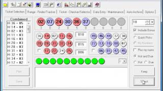 Lotto Software - Lotto Logic Professonal screenshot 1