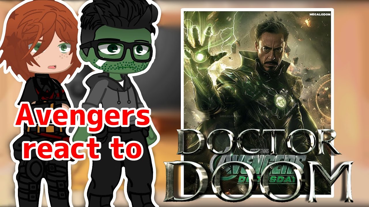Avengers react to Dr. Doom | Gacha Club | Full Video