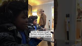 Joe Jackson:GET OFF THAT DAMN GANG AND GO SING 😭Michael Jackson:ok Dad I’ll go sing my ABC and 123 😭