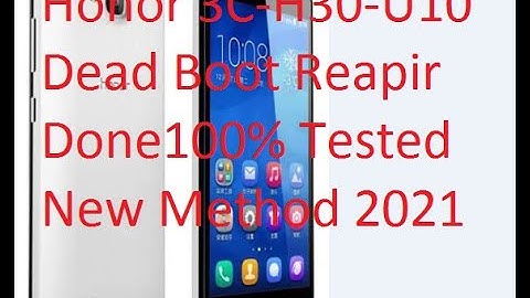 HOW TO FLASH | Huawei Honor 3C H30-U10 | SP FLASH TOOL 100%  tested