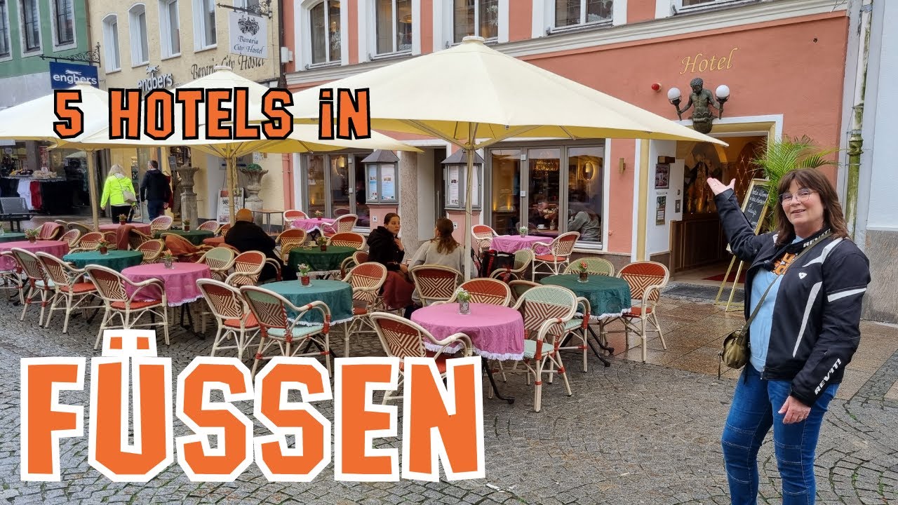 Где остановиться в Фюссене? 5 отелей с парковкой | Мотоциклетный тур по Немецким Альпам, Германия