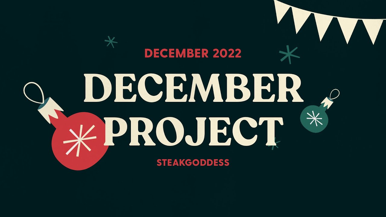 Scrapbook Process: Title Page // The December Project 2022 - YouTube