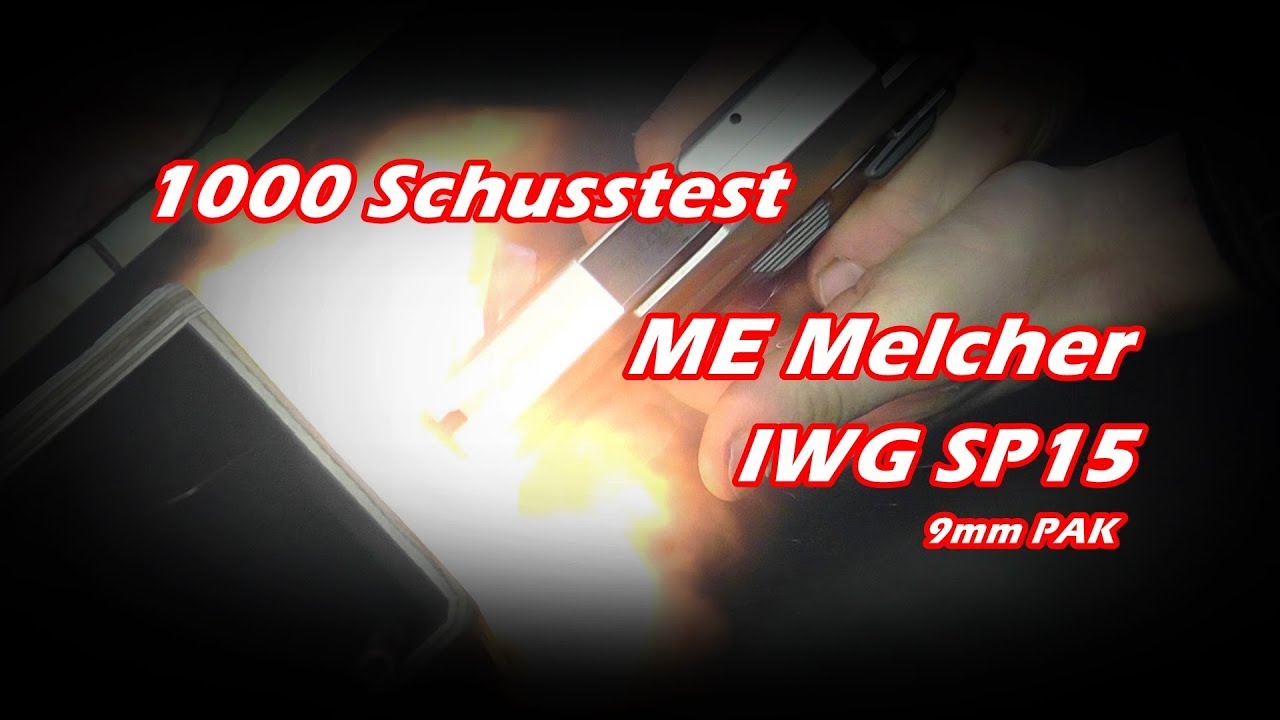 ME IWG SP15 Compact  im 1000 Schusstest 9mm PAK