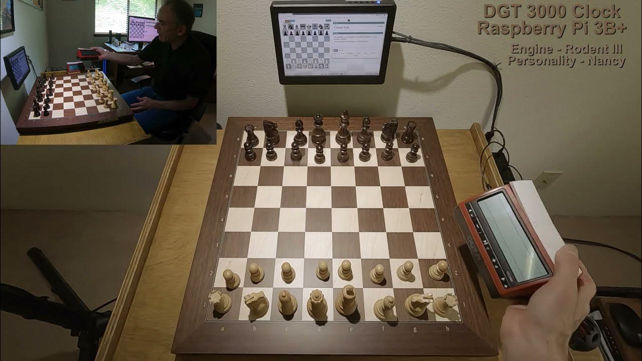 DGT Pi Raspberry Pi Chess Computer + DGT3000 Chess Clock 