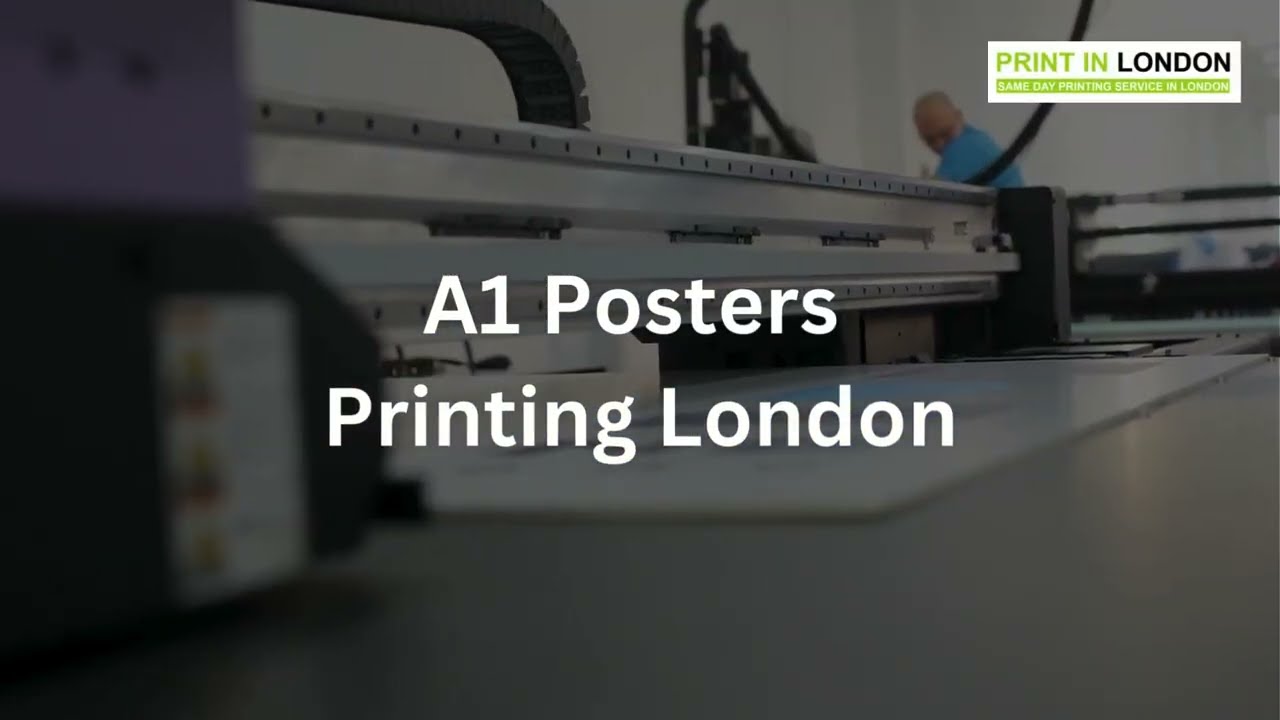 A1 Poster Printing In London || How we print A1 Poster?- Printing London