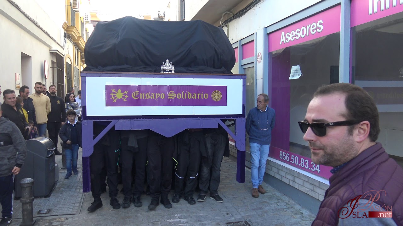 Ensayo solidario cuadrilla de hermanos Nazareno y la AM Lágrimas de Dolores | 4K | 2019