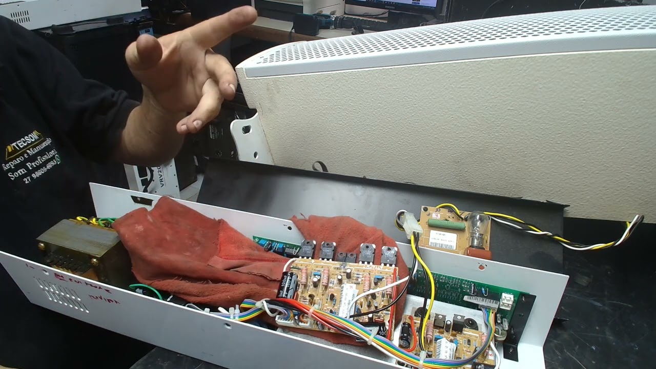 CAIXA ATTACK LINE VRV 206 A [SOM FRITANDO] - YouTube