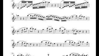 Clarinet Concerto KV 622 -Adagio chords