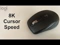 Logitech MX Anywhere 3S 8k cursor speed - DIY EASY