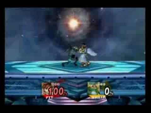 SSBB Sheik Grab Release Combo 3