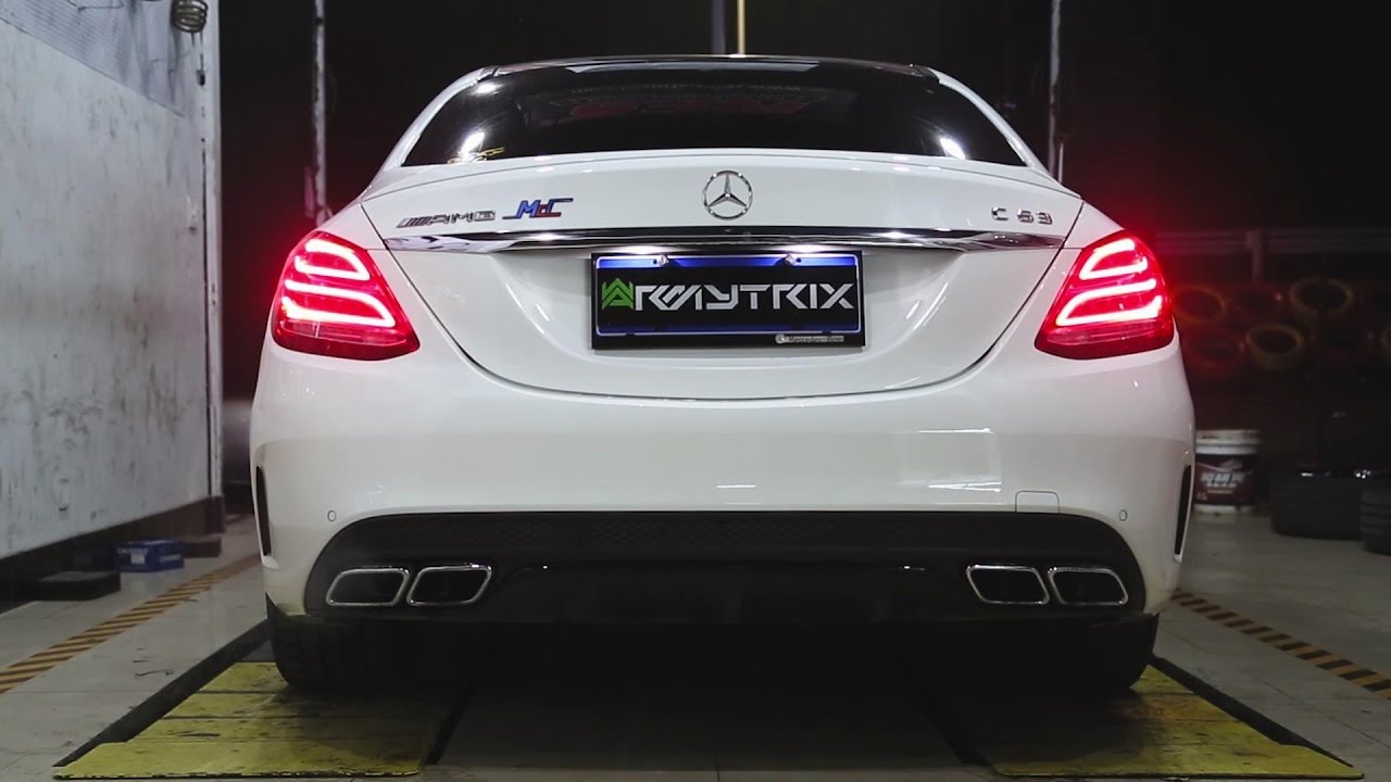 Armytrix Stainless Steel Valvetronic Catback Exhaust System Mercedes Benz C63 Amg Amg S W5 15 Mb056 C