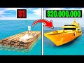 Bote de 1 vs bote de 20000000 en gta 5