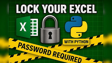 PASSWORD PROTECT Excel Workbooks 🐍 Python & win32com | Data Automation
