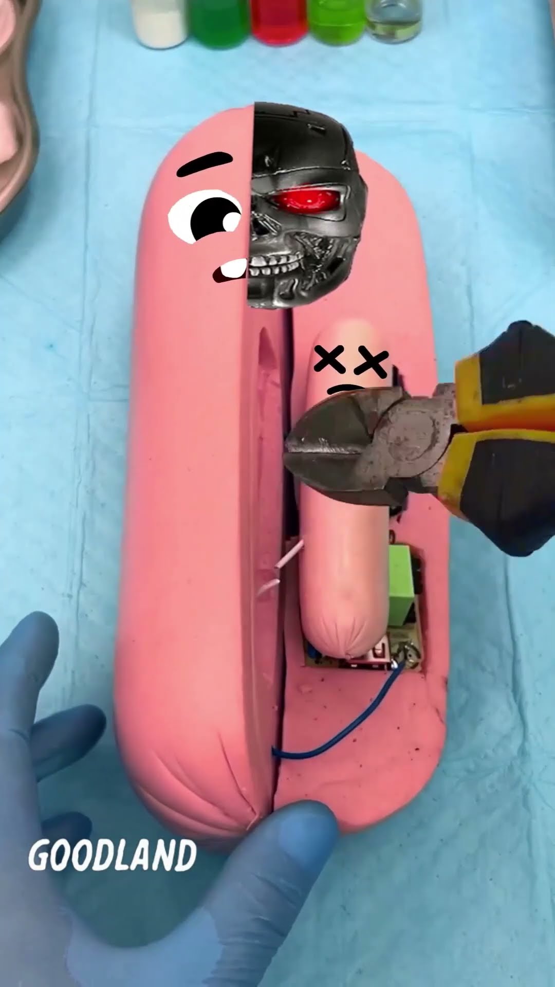 Goodland vs The Sausage Terminator Animation Showdown!