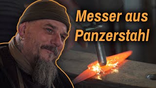 Alex schmiedet Messer aus Panzerstahl | M94.5