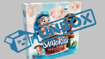 Quick Unboxing of Santorini Pantheon Edition