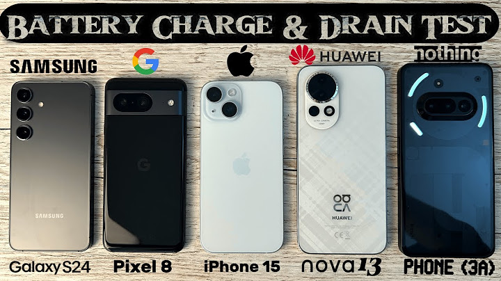 EXTREME Battery Charge & Drain Test - Galaxy s24 | iPhone 15 | Nova 13 | Pixel 8 | Nothing 3a