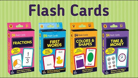 Hands On Learning Fun With Flash Cards
