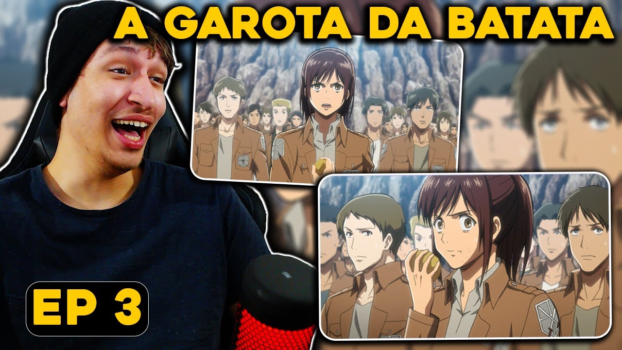 Attack on Titan (Shingeki no Kyojin) - 1x10  REAÇÃO (Temporada 1, Episódio  10) 