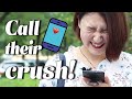 Asian People Call Their Crush  在镜头前给暗恋的人打电话，话还没说出口对方就挂断了！（社会实验）