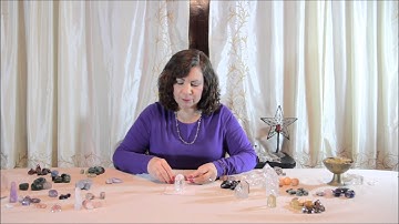 Simple Crystal Grid for the Sacral Chakra