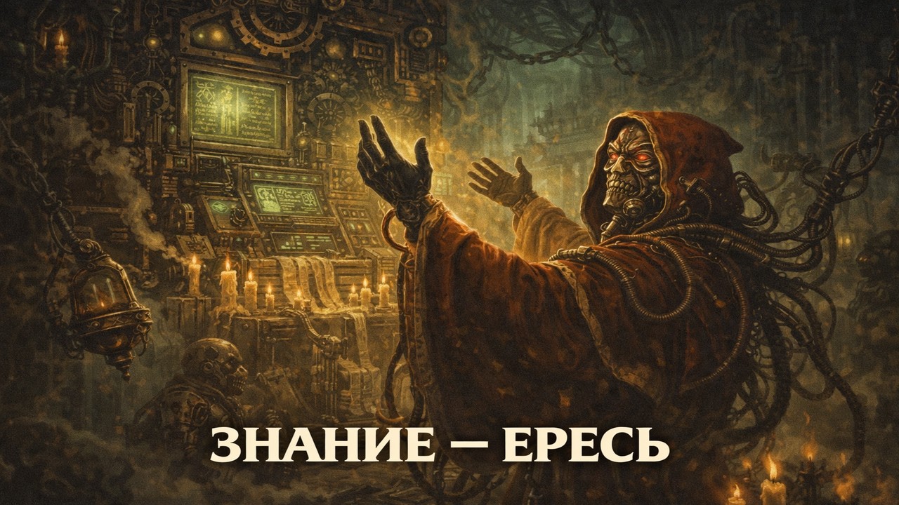 АДЕПТУС МЕХАНИКУС: ПОЧЕМУ ТЕХНОЛОГИИ В ИМПЕРИУМЕ — ЭТО РЕЛИГИЯ | Warhammer 40k