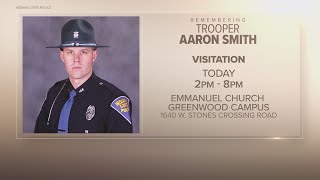Information on Trooper Aaron Smith's visitation and funeral