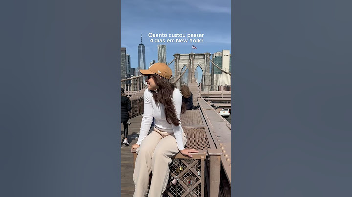 Quanto CUSTOU passar 4 dias em NEW YORK?