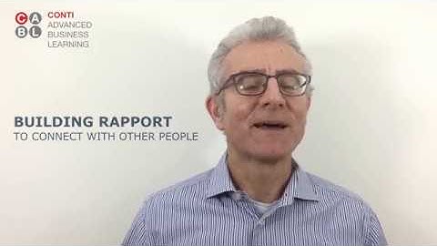 Building Rapport by Giuseppe Conti