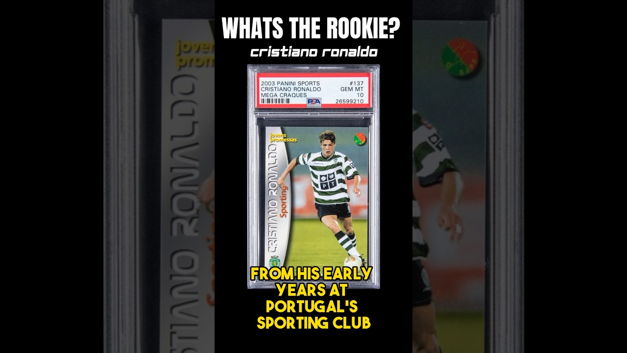 Whats The Rookie? Cristiano Ronaldo 